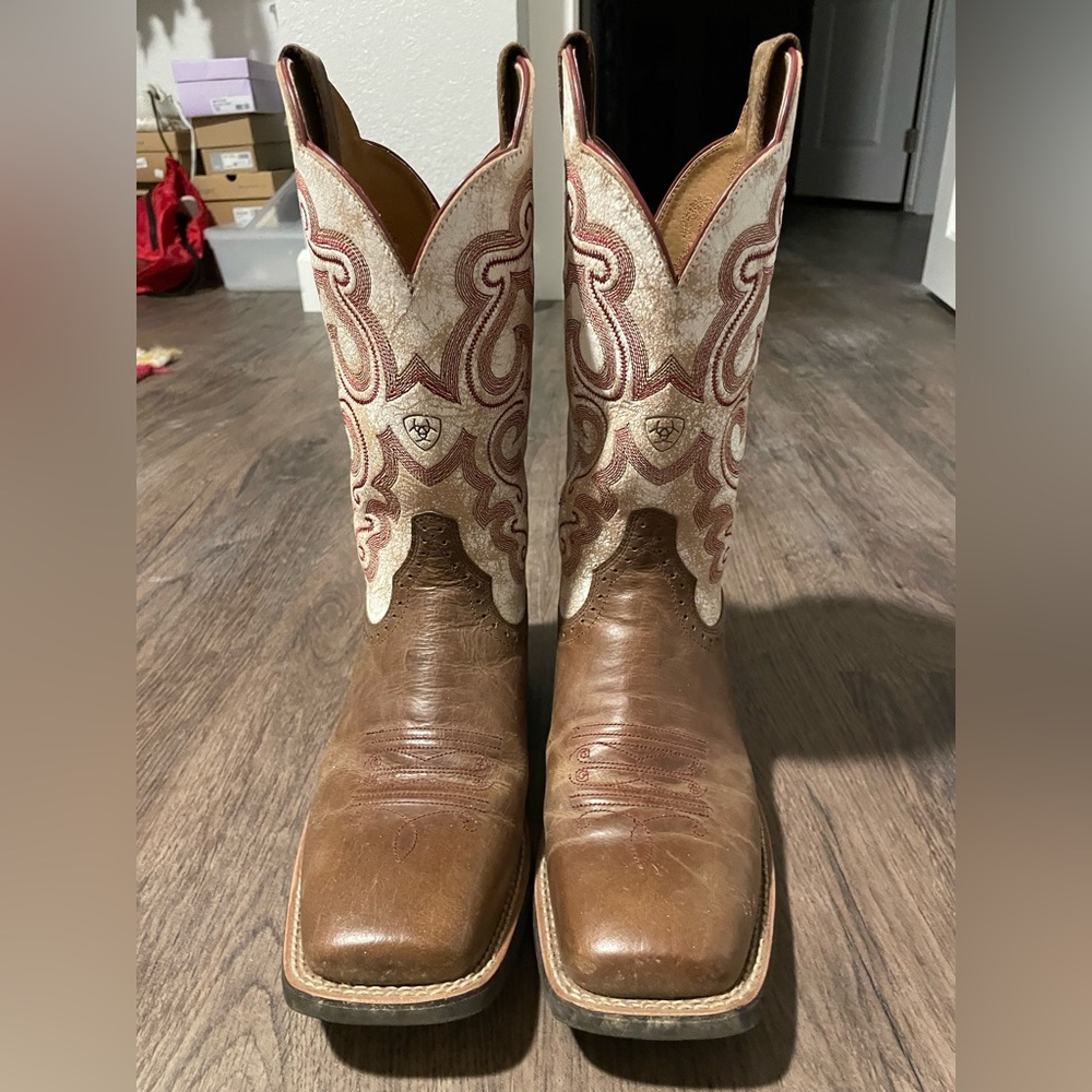 Ariat QuickDraw Square Toe Cowboy Boots